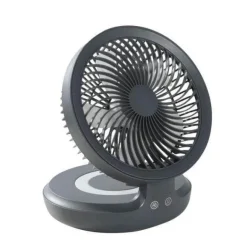 Rechargeable Foldable Wireless Fan Night Lamp