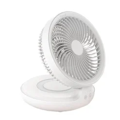 Rechargeable Foldable Wireless Fan Night Lamp