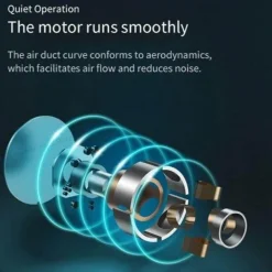 Rechargeable Foldable Wireless Fan Night Lamp