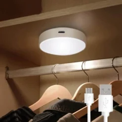 Rechargeable LED Night Light - USB Motion Sensor Lamp