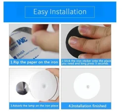 Rechargeable LED Night Light - USB Motion Sensor Lamp