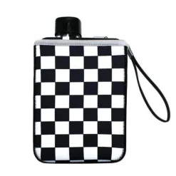 Rechteckige, flache, transparente, auslaufsichere Thermoskanne