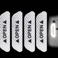 Reflektierende Sicherheitsaufkleber - 4 Stück City Light Decals