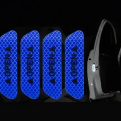 Reflektierende Sicherheitsaufkleber - 4 Stück City Light Decals