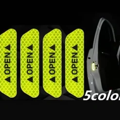 Reflektierende Sicherheitsaufkleber - 4 Stück City Light Decals