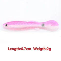 Reflektierender Angelköder – weicher, realistischer Köder