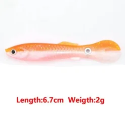 Reflektierender Angelköder – weicher, realistischer Köder