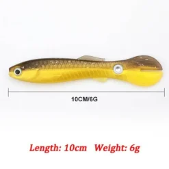 Reflektierender Angelköder – weicher, realistischer Köder