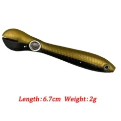 Reflektierender Angelköder – weicher, realistischer Köder