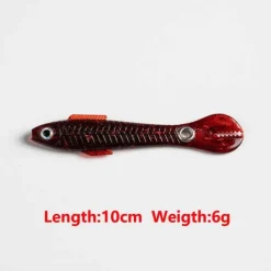 Reflektierender Angelköder – weicher, realistischer Köder