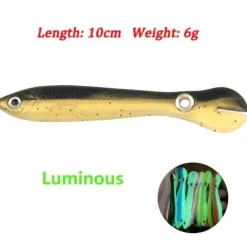 Reflektierender Angelköder – weicher, realistischer Köder