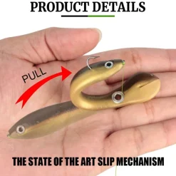 Reflektierender Angelköder – weicher, realistischer Köder