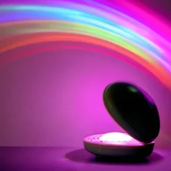 Regenbogen-Projektorlampe – buntes LED-Nachtlicht für Kinder und Erwachsene