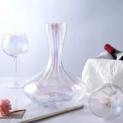 Regenbogen-Rotweinglas-Set – Bunte Cocktailkelche für die Hausbar