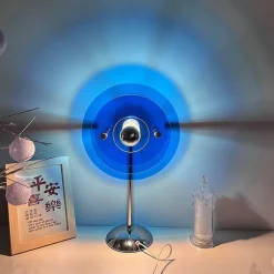 Regenbogen-Sonnenuntergang-Tischlampe – Stimmungsvolle Beleuchtung