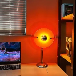 Regenbogen-Sonnenuntergang-Tischlampe – Stimmungsvolle Beleuchtung