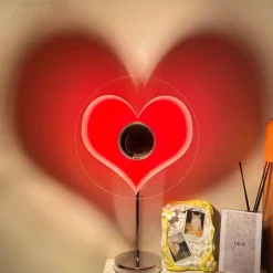 Regenbogen-Sonnenuntergang-Tischlampe – Stimmungsvolle Beleuchtung