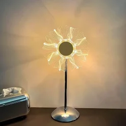 Regenbogen-Sonnenuntergang-Tischlampe – Stimmungsvolle Beleuchtung