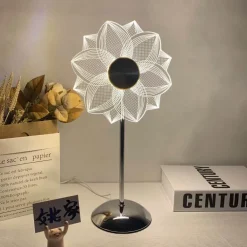 Regenbogen-Sonnenuntergang-Tischlampe – Stimmungsvolle Beleuchtung