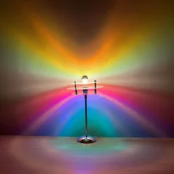 Regenbogen-Sonnenuntergang-Tischlampe – Stimmungsvolle Beleuchtung