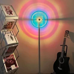 Regenbogen-Sonnenuntergang-Tischlampe – Stimmungsvolle Beleuchtung