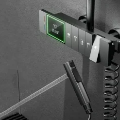 Regenduschen-Set – Elegante Klaviertastensteuerung