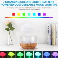 Regenwolken-Luftbefeuchter – Nachtlicht-Feuchtigkeitsspender