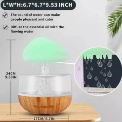 Regenwolken-Luftbefeuchter – Nachtlicht-Feuchtigkeitsspender