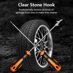 Reifenreinigungsbürste – Effektives Steinentfernungswerkzeug