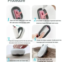 Reinigungsbürste für Haustiere – Fellentfernungswerkzeug für Wassernäpfe