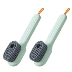 Reinigungsbürste mit weichen Borsten und langem Griff für Schuhe, Kleidung und Bretter – vielseitiges Mehrzweckwerkzeug