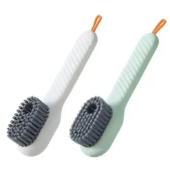 Reinigungsbürste mit weichen Borsten und langem Griff für Schuhe, Kleidung und Bretter – vielseitiges Mehrzweckwerkzeug