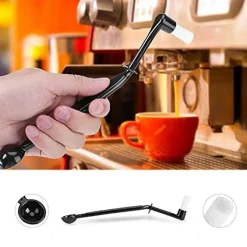 Reinigungsbürste und Löffelset für Espressomaschinen – Unverzichtbares Kaffeezubehör