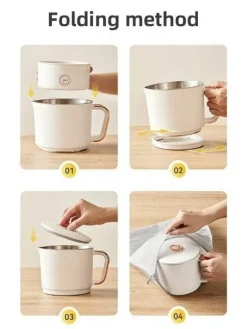 Reisefreundlicher faltbarer Wasserkocher – Perfekte Outdoor-Ausrüstung