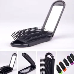 Reise-Haarbürstenspiegel - Tragbares, faltbares Accessoire