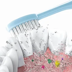 Reise-Zahnpastaspender-Zahnbürstenset - All-in-One-Kit