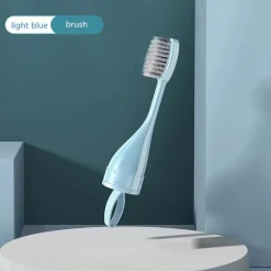 Reise-Zahnpastaspender-Zahnbürstenset - All-in-One-Kit