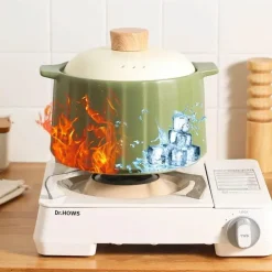 Reiskocher für den Gasherd – Hochtemperaturbeständiger Schmortopf