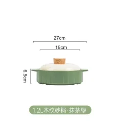 Reiskocher für den Gasherd – Hochtemperaturbeständiger Schmortopf