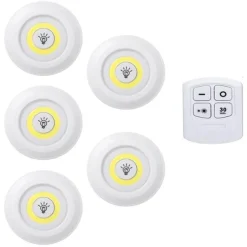 Remote Control Mini Cabinet Dimmable Night Light