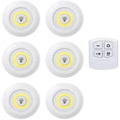 Remote Control Mini Cabinet Dimmable Night Light