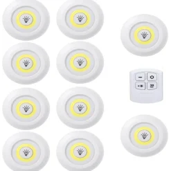 Remote Control Mini Cabinet Dimmable Night Light