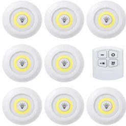 Remote Control Mini Cabinet Dimmable Night Light