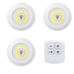 Remote Control Mini Cabinet Dimmable Night Light