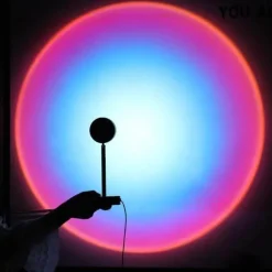 Remote Control Sunset Atmosphere LED Lamp