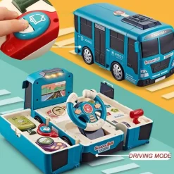 Rennauto-Abenteuerspielzeug – Verwandelbares Spielset für Kinder