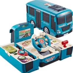 Rennauto-Abenteuerspielzeug – Verwandelbares Spielset für Kinder