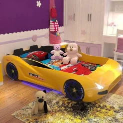 Rennautobett – Modernes Kleinkinderbett für Kinder