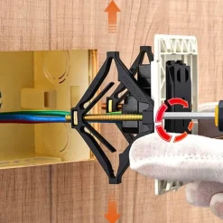Reparatursatz für Elektrikersteckdosen – 6-teiliger Werkzeugsatz