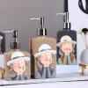 Resin Soap Dispenser - Stylish Bathroom Accessory for Girls